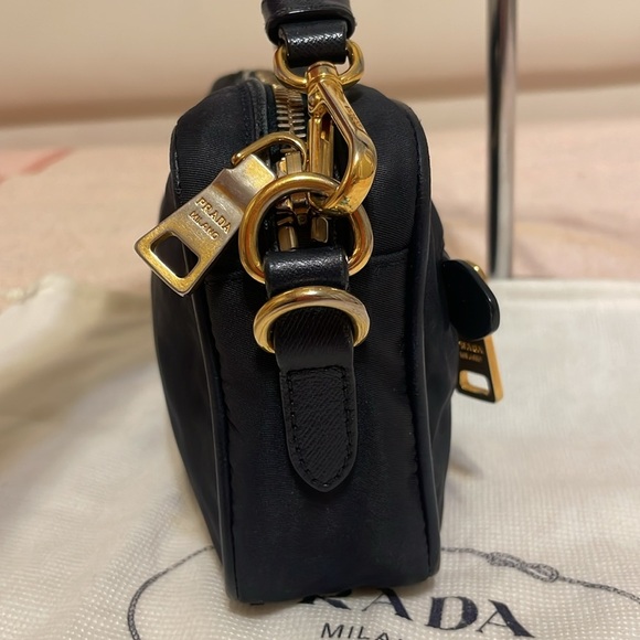 Prada Dark Navy Blue Nylon Camera Bag - Picture 5 of 16